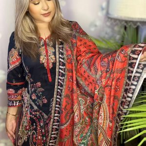 Premium Quality Zam Zam cotton Lawn Three Piece